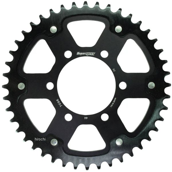 SUPERSPROX リアスプロケット ステルス 530-44T 黒