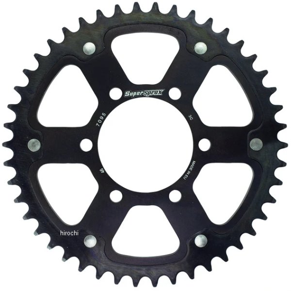 SUPERSPROX リアスプロケット ステルス 525-46T 黒