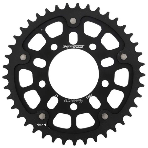SUPERSPROX リアスプロケット ステルス 530-41T 黒