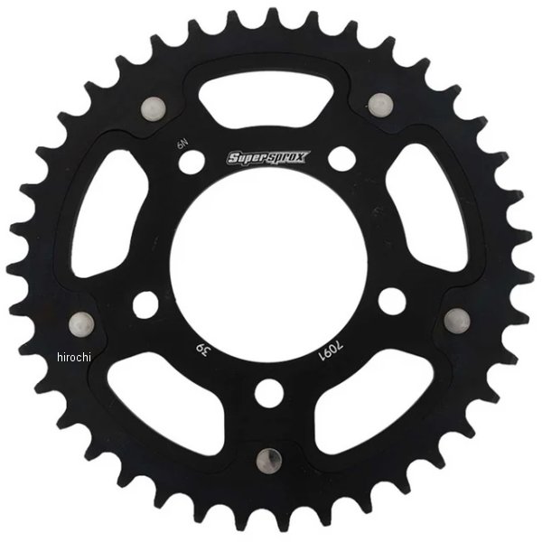 SUPERSPROX リアスプロケット ステルス 520-39T 黒