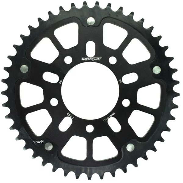 SUPERSPROX リアスプロケット ステルス 525-45T 黒
