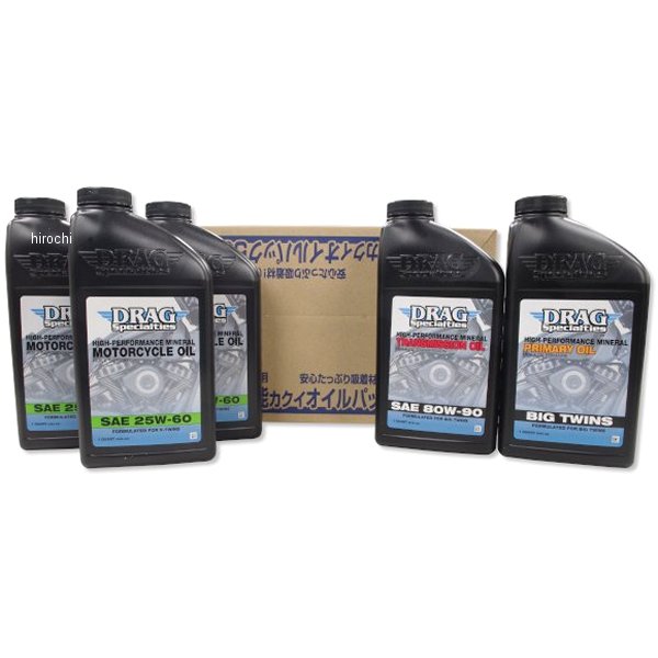 オイル交換フルセット ビッグツイン用 25W60
