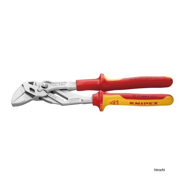 KNIPEX 1000V 絶縁プライヤーレンチ 250mm