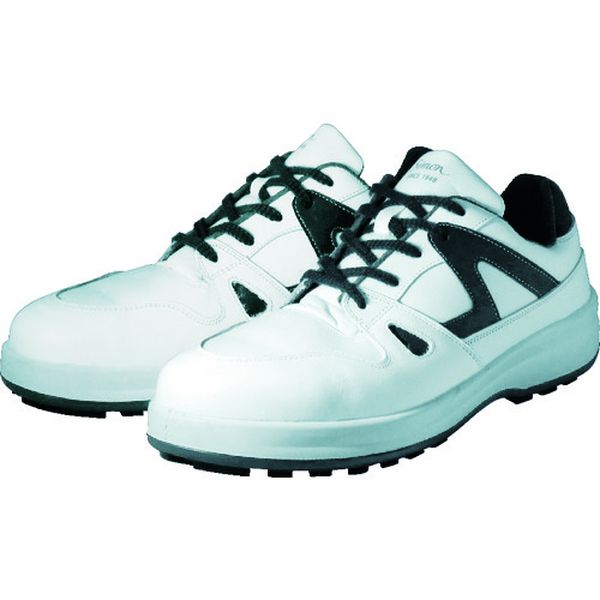 安全靴　短靴　８６１１白／ブルー　２７．５ｃｍ