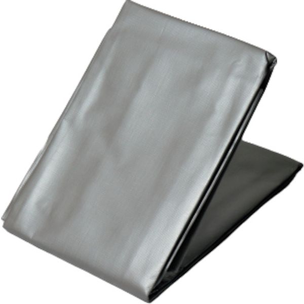 868-4441 ターピー エコサーティシートUV＃4000 シルバー 3.6m×5.4m