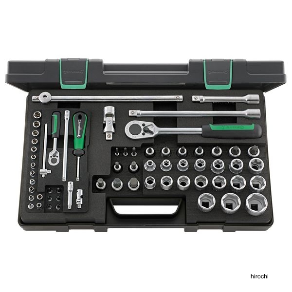 STAHLWILLE 63点組 1/4SQ 1/2SQ ソケットレンチセット