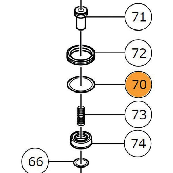 674-3560  Oリング(S-20)