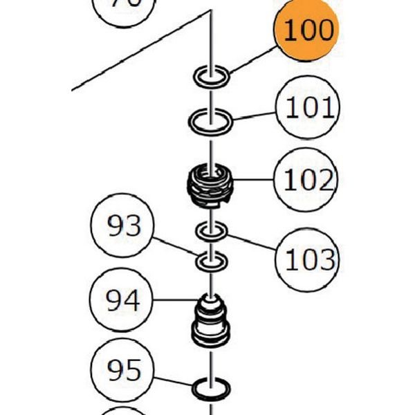 674-1928  Oリング(S-14)