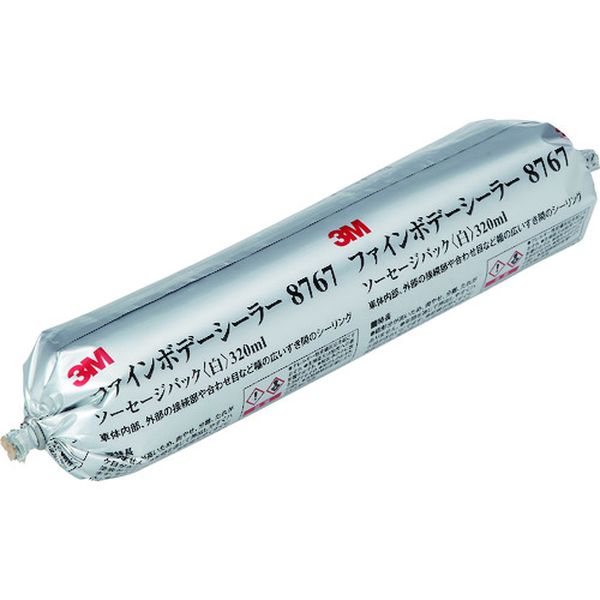 835-8900  ファインボデーシーラー ソーセージパック  白 320ml