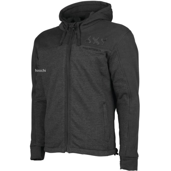 HAMR DWN ARMD HOODY 黒/黒 Lサイズ