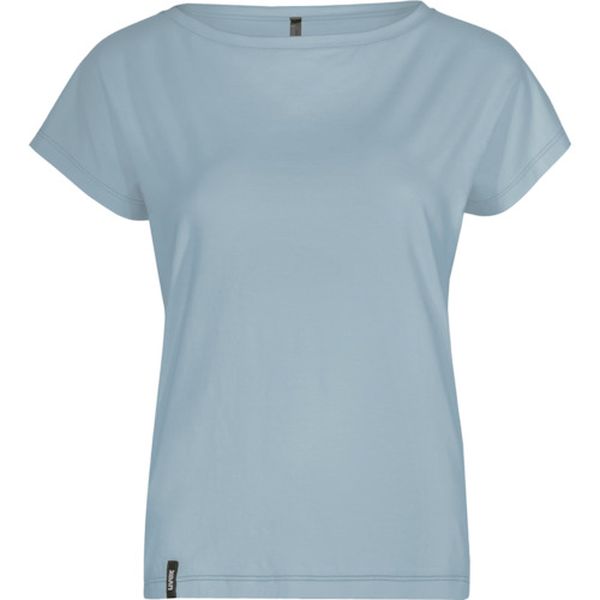 サクシード グリーンサイクルプラネット レディースTシャツ ライトブルー XS