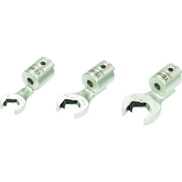 差替式トルクレンチ用クイックスパナヘッドセット