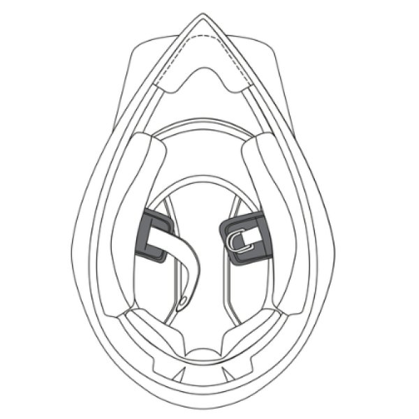 チンストラップパッド AX9(XXS-XS)-NEUTRAL