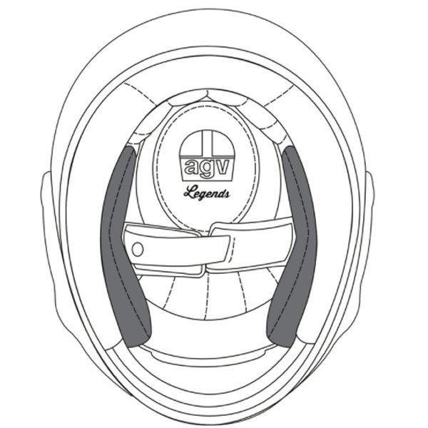 チークパッド X101 ASIANFIT ブラック XXL