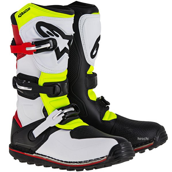 アルパインスターズ ブーツ テック ティー 白 赤 黄 黒 6サイズ 25.0cm