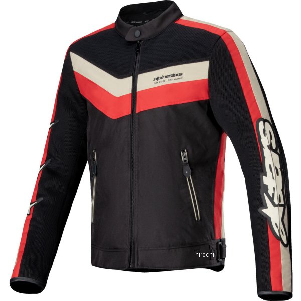 2025年春夏モデル ジャケット T-DYNO AIR JACKET 1486 BLACK BRIGHT RED ECRU Mサイズ
