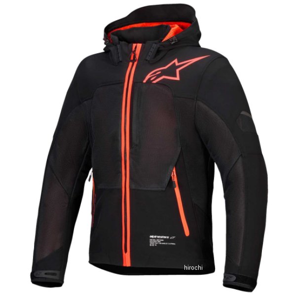 CREW PARKA AIR ASIA ブラック/レッドFLUO Mサイズ