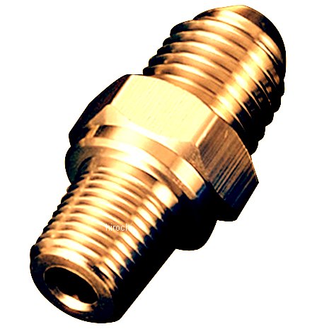#4 ホースアダプター PT-1/8 ゴールド