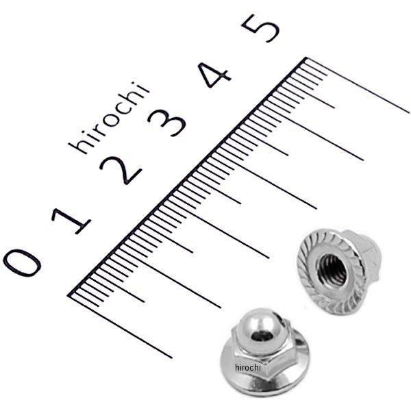 フランジ袋ナットセット M5 シルバー ステンレス 2個入り