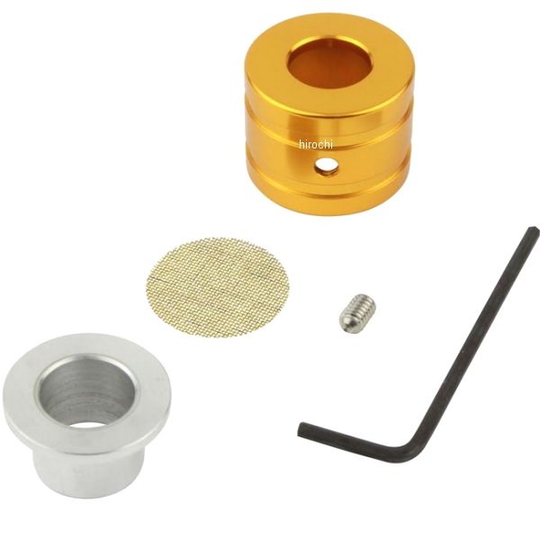 ブリーザーホースエンド 22mm ゴールド