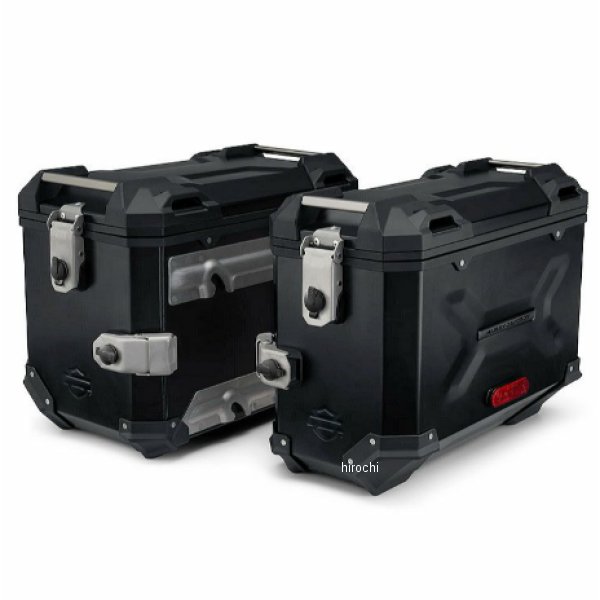 SW-MOTECH アルミニウムサイドケース セット 21年以降 ハーレー パンアメリカ 黒 90202088