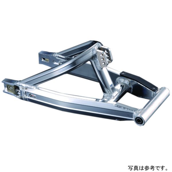 エイプ50/100用 スイングアーム リンクレスタイプ2 トリプルスクエア 4cmロング