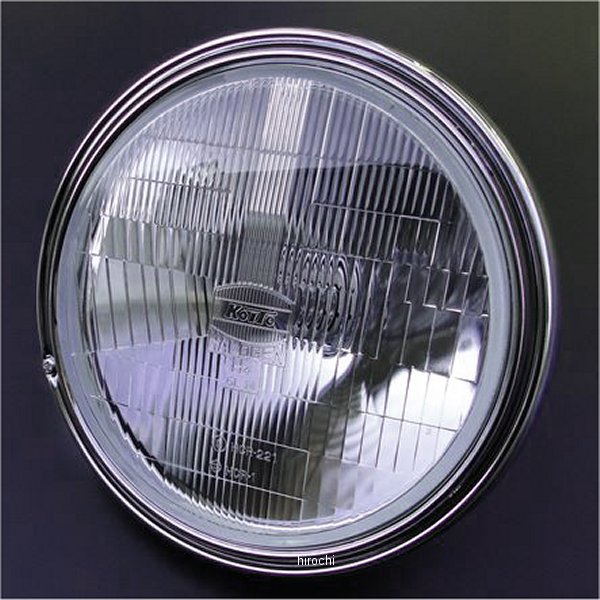 ハロゲンヘッドライト(KOITO製) 外リム付き Z400FX、Z1、Z2