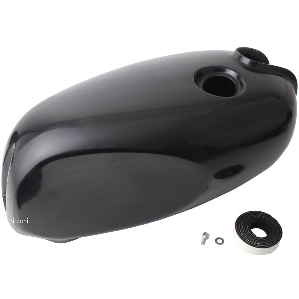 カフェ・スリータンクカバー 01年-08年 SR400 黒ゲルコート