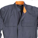 コットンメカニックスーツ ダークグレー Sサイズ