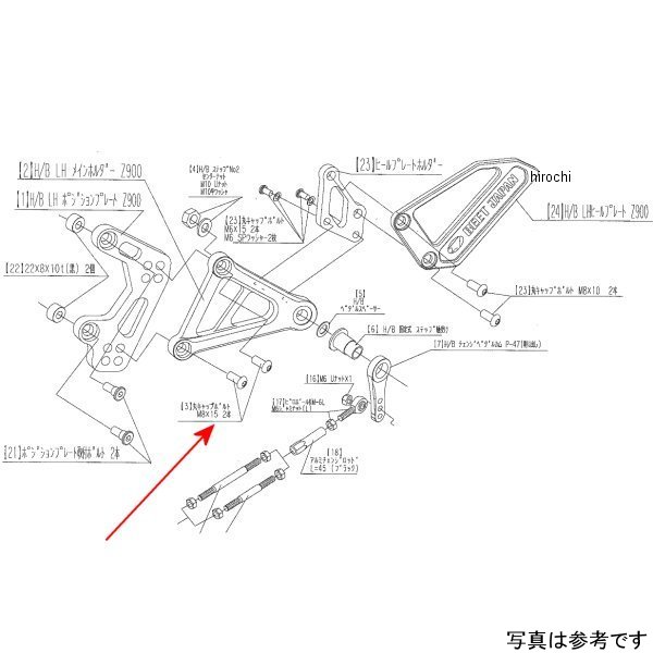 LH ホルダー取り付けBTセット Z900RS