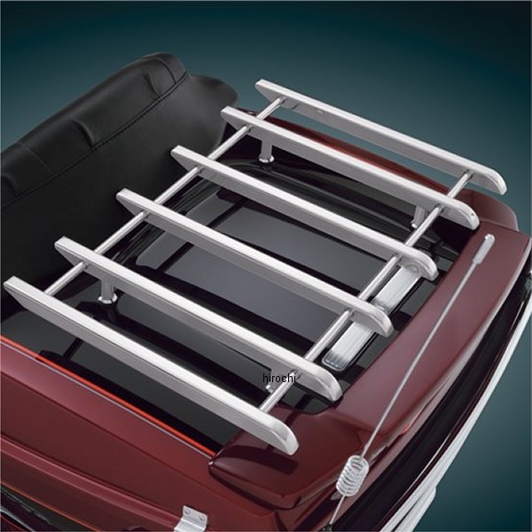 ヴァンテージシックスレールラック ハーレー FLH、FLT クローム