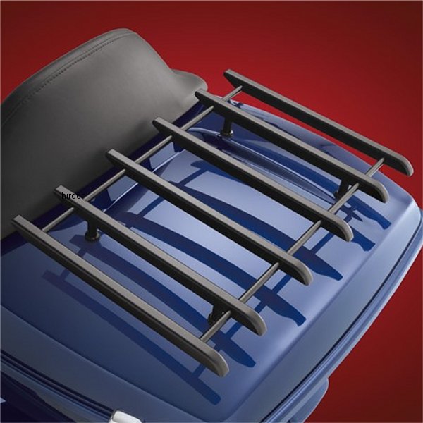 ヴァンテージシックスレールラック ハーレー FLH、FLT 黒