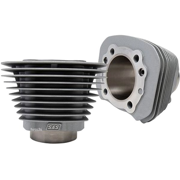 S＆S シリンダーセット 3-9/16" 86年-21年 スポーツスター シルバー