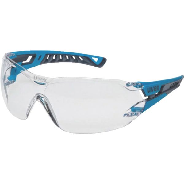 664-6418  二眼型保護メガネ フィオスNXT ブルー×ブラック