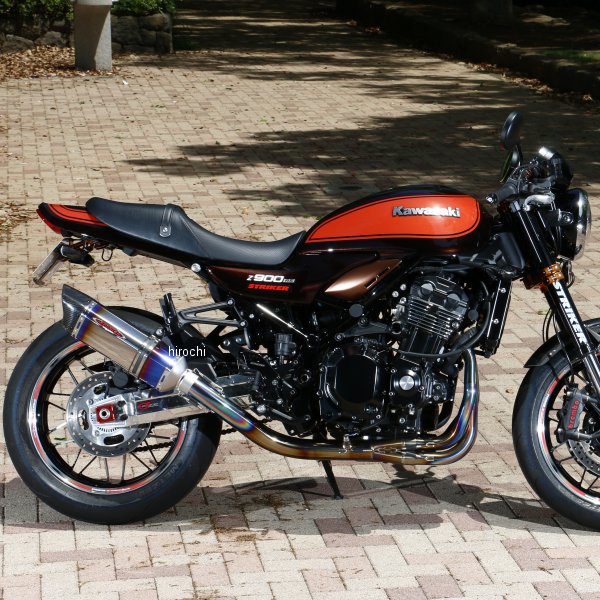 フルエキゾースト インターモデル SC 4-1 STD OFFタイプ タイプB JMCA 18年 Z900RS チタンヒート