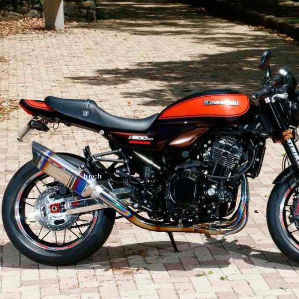 フルエキゾースト インターモデル SC 4-1 STD OFFタイプ タイプB JMCA 18年 Z900RS チタン素地