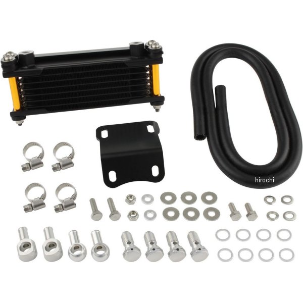 オイルクーラーKIT ヘッドライトボトムマウント 取り出し無し モンキー、ゴリラ ゴールドパイプ