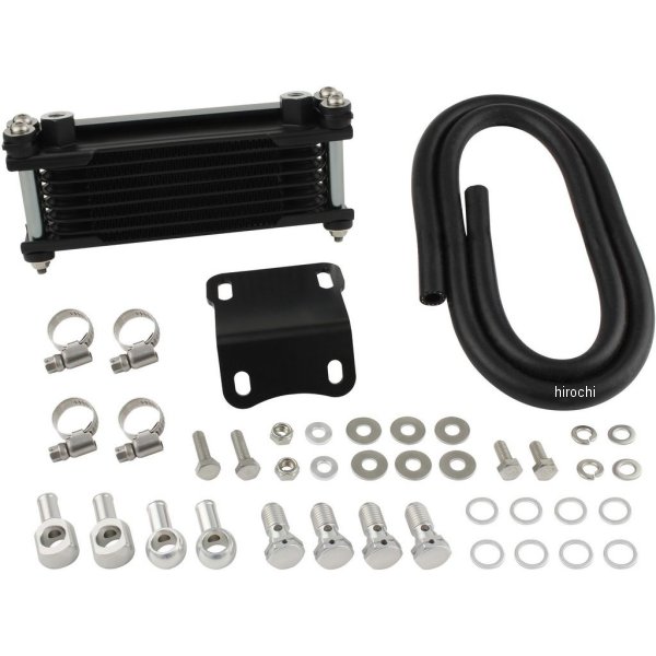 オイルクーラーKIT ヘッドライトボトムマウント 取り出し無し モンキー、ゴリラ ガンメタパイプ