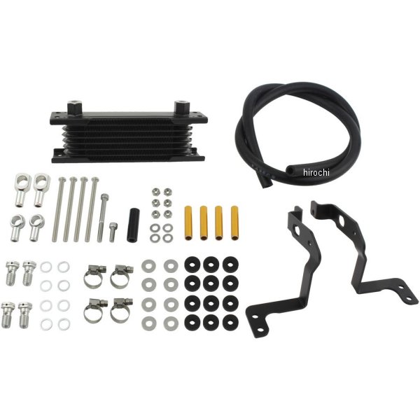 オイルクーラーKIT フレームマウント 取り出し無し モンキー、ゴリラ ゴールドパイプ