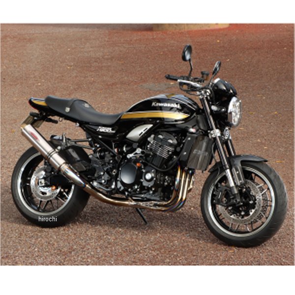 フルエキゾースト INTER MODEL OFF-TypeB 政府認証 23年 Z900RS、Z900RSCAFÉ チタンソリッド