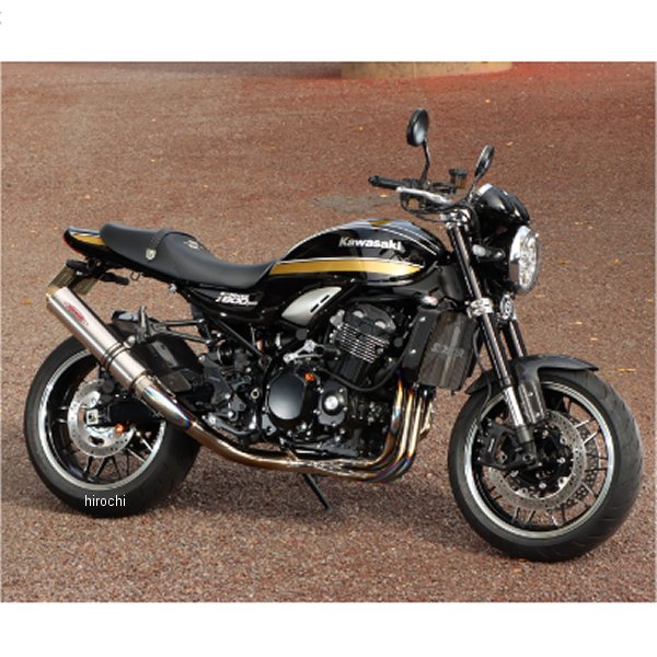フルエキゾースト JmCA 4-1 STD 23年 Z900RS、Z900RSCAFÉ 政府認証 チタンソリッド