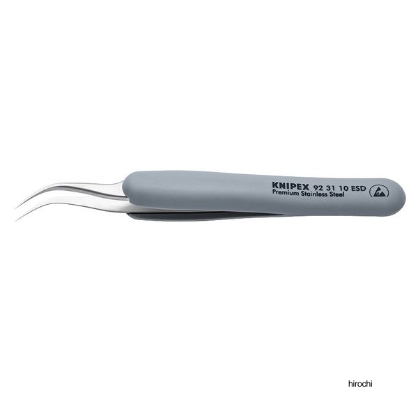 KNIPEX ラバーグリップ付ピンセット 122mm