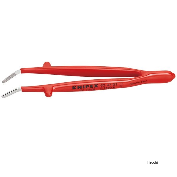 KNIPEX 1000V 絶縁汎用ピンセット 142mm