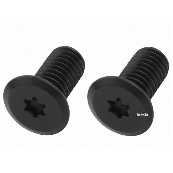 ポッシュ POSH トルクススリムヘッドボルト 2本入 M5X10mm 黒