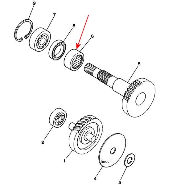 ベアリング(50M) 93317-425B7