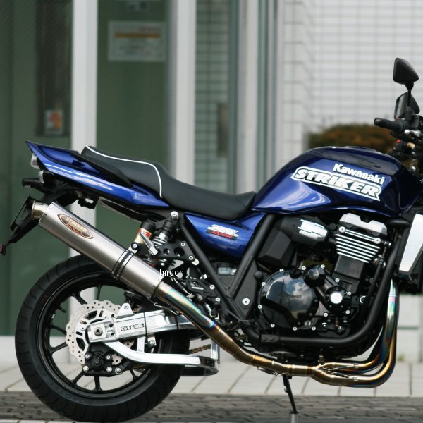 フルエキゾースト SC 4-2-1 STD 真円φ110/480 JMCA 09年-17年 ZRX1200 DAEG チタン素地