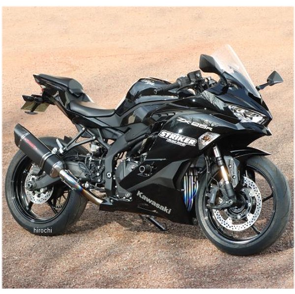 ストライカー STRAIKER INTER MODEL SCフルエキゾースト OFF-Type B JMCA 21年以降 Ninja ZX-25R/SE チタンCKブラック