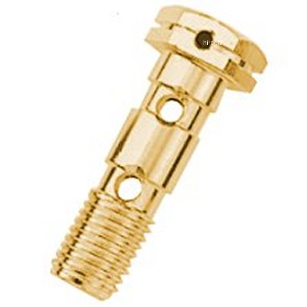 バンジョーボルト ダブル 10-P1.25 ゴールド