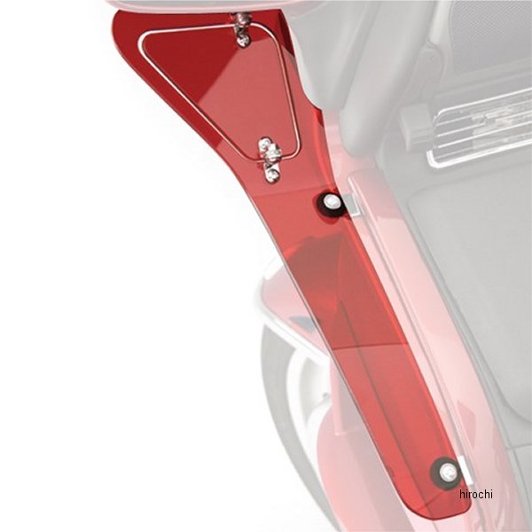 52-666U用 ウインドディフレクターパネル 補修部品 左上 赤