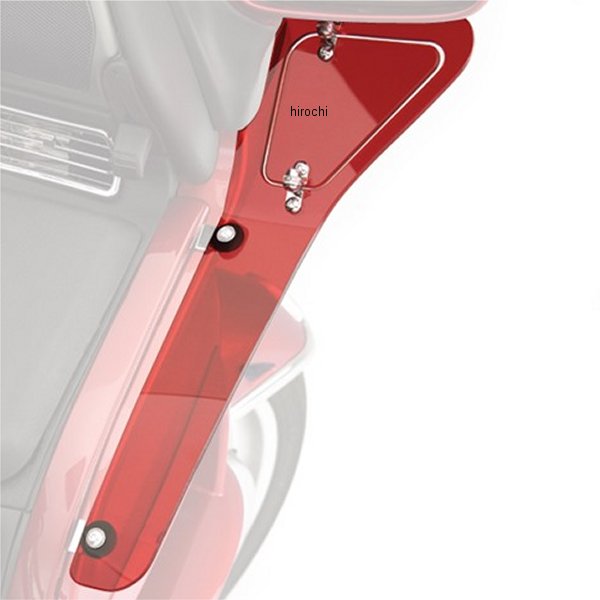 52-666U用 ウインドディフレクターパネル 補修部品 右上 赤